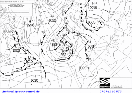 mapa synoptyczna